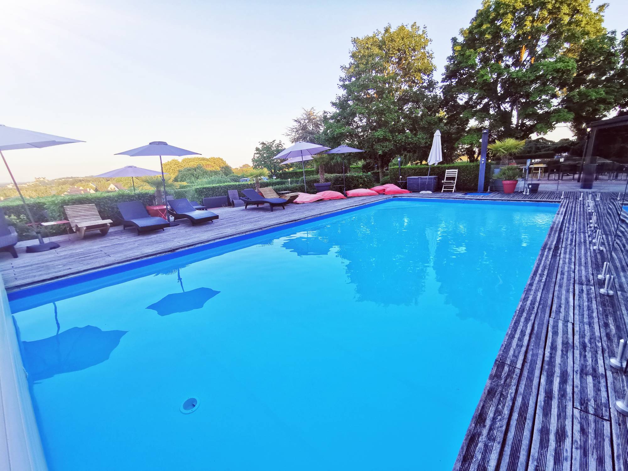 Hotel piscine saumur