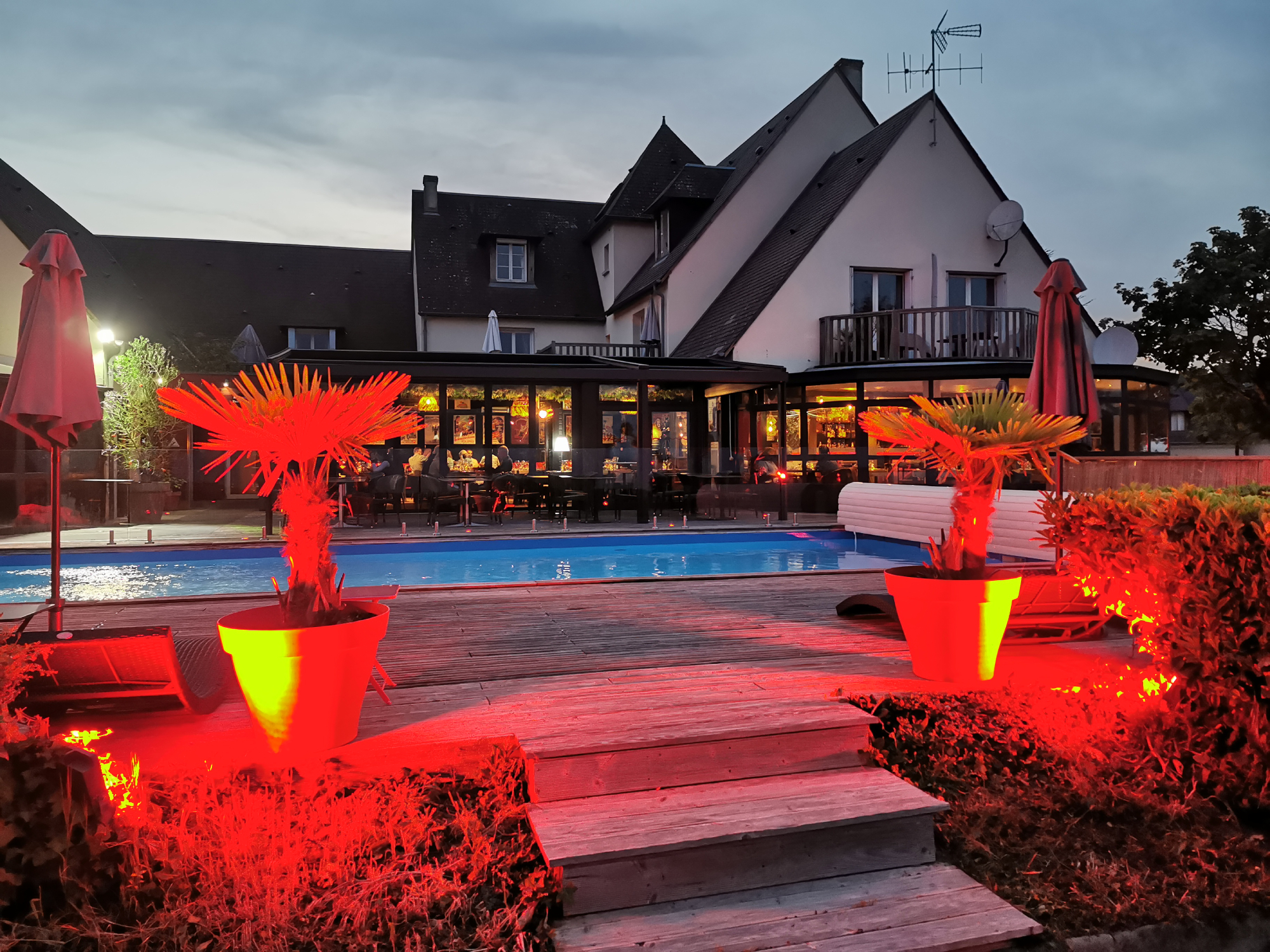 piscine chauffee saumur